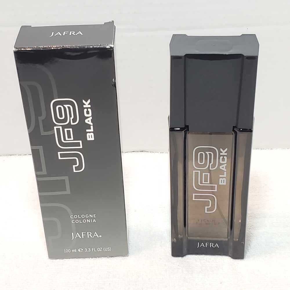 JAFRA JF9 Black Men's Cologne 3.3 fl oz Bottle Spray Made in Mexico New